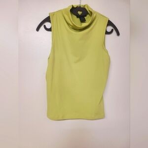 Sleeveless Yellow Top